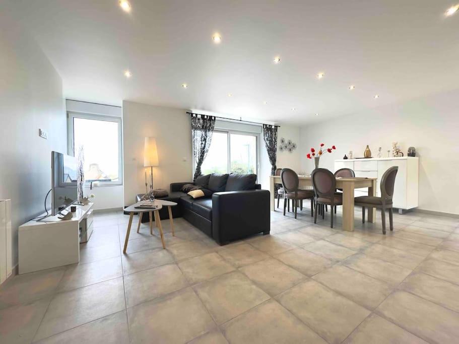 Maison Vue Mer Chez Aline Digosville Exteriör bild
