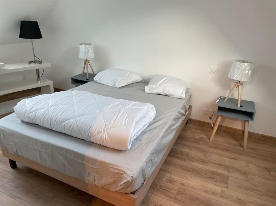 Maison Vue Mer Chez Aline Digosville Exteriör bild
